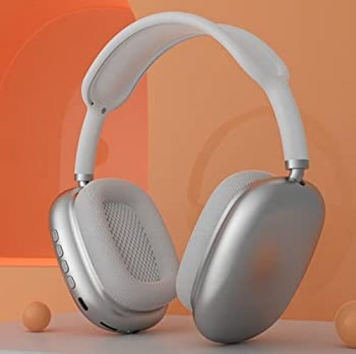 سماعة P9 شبيهة آبل فضي