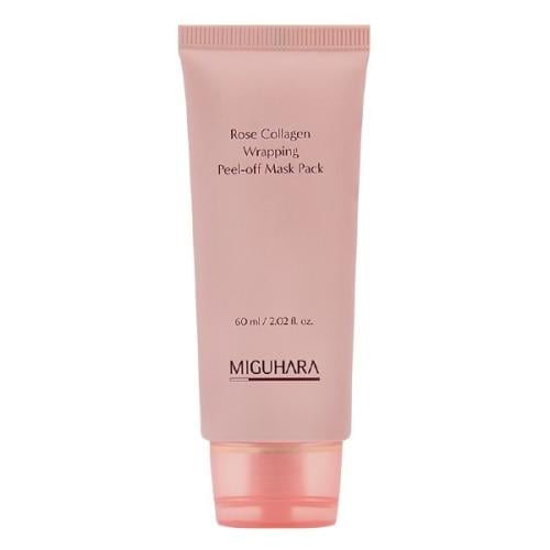 MIGUHARA Rose Collagen Wrapping Peel-Off Mask Pack...