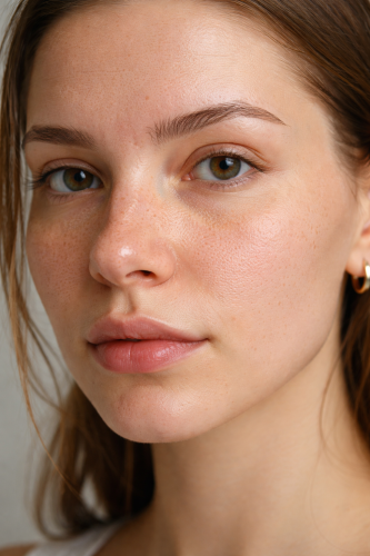 Why do pores remain large despite cleaning?