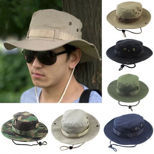 قبعة للحماية من اشعة الشمس باللوان مختلفة