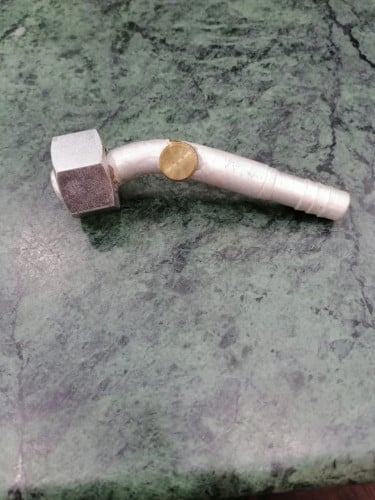 CONNECTOR 12MM NUT TO 1-2 INCH O-RING W-VALVEMERCEDES NO 11222W