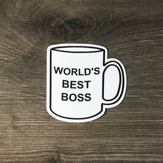 ملصق World's Best Boss