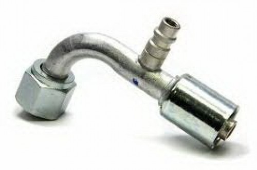 CONNECTOR 1-2 90 D ELBOW F-FLARE W-R-134A VALVE No10784W  بلف 90 درجة