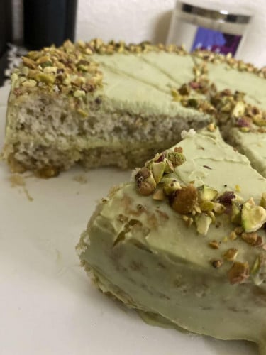 كيكة الفستق