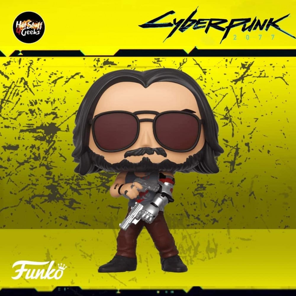 cyberpunk 2077 johnny silverhand 2 pop vinyl figure