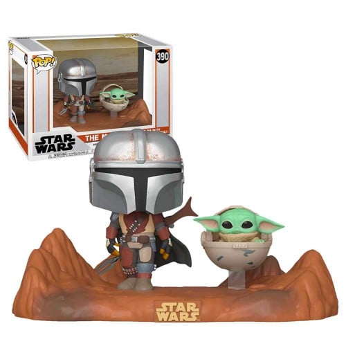 مجسم ماندالوريان مع بيبي يودا - فنكو بوب 390