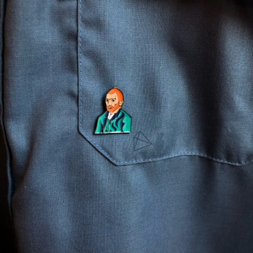 Van gogh pin | بروش ڤينسنت ڤان غوخ