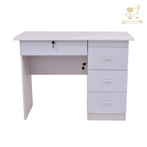 مكتب ابيض  100 سم C-1003WHITE من كاما