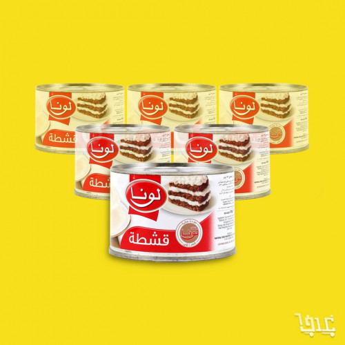 كرتون قشطة لونا 155 جم 48 حبة غدف ستور Ghadaf Store
