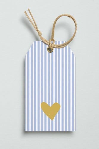 تاق كبير | قلب ذهبي مخطط