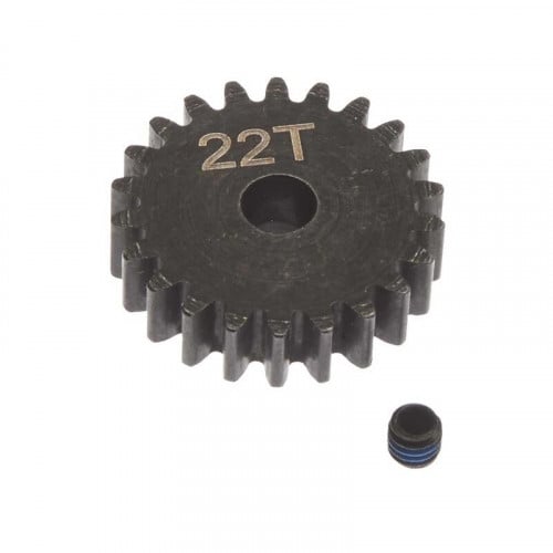 Steel Pinion Gear 22T Mod1 5mm ARAC7783 OR