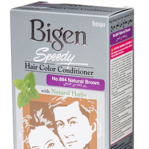 بيجين صبغة شعر معالج لون شعر سريع بني طبيعي 884 عالم الصحة والجمال