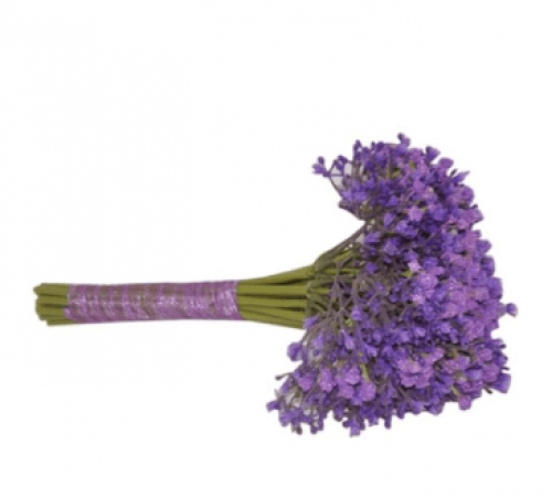 Artificial English Lavender Flower Set الأرجواني/...