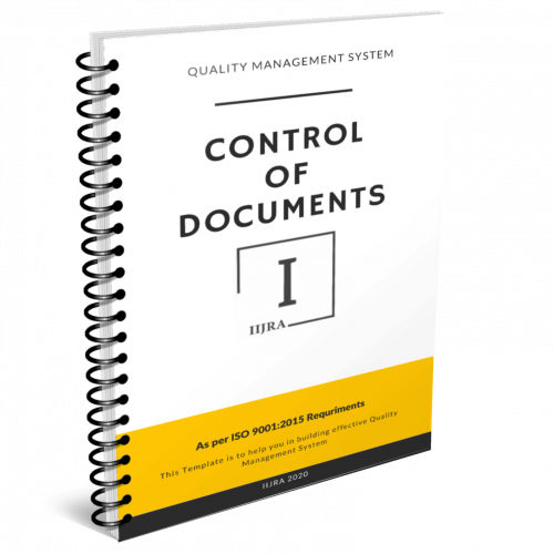 ISO 9001 Kit - Control of Documents