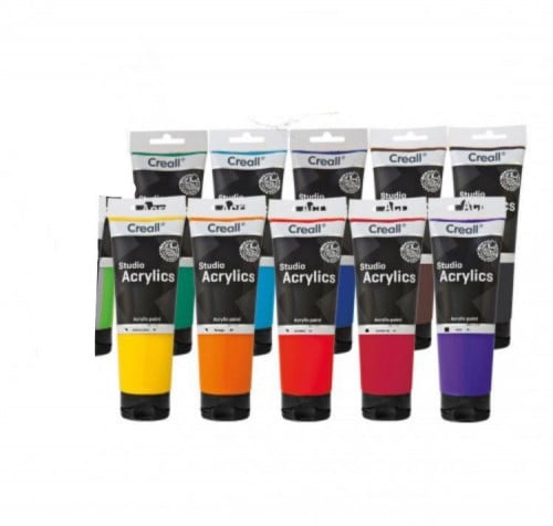 بكج الوان اكريلك250 مل استيديو كلير