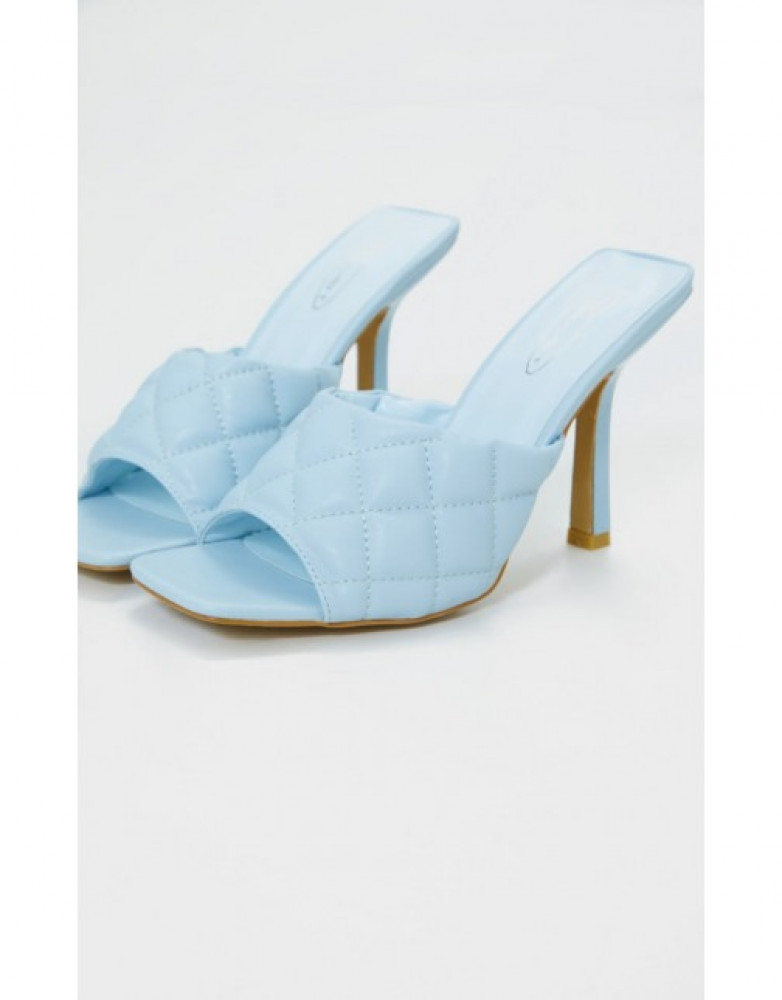 baby blue mules