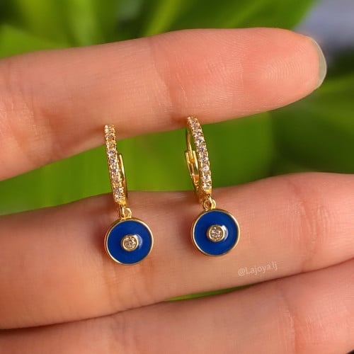 Dark blue NOLA earring