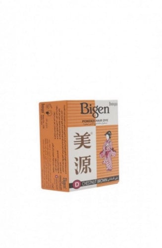 بيجين صبغه بودره للشعر بني كستنائي