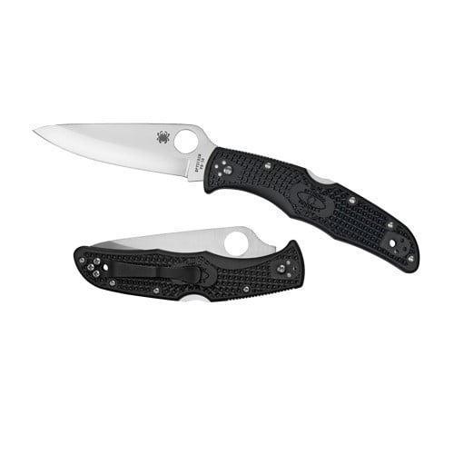 سكين سبيدركو انديورا أسود4 SPYDERCO ENDURA 4 PLAIN...