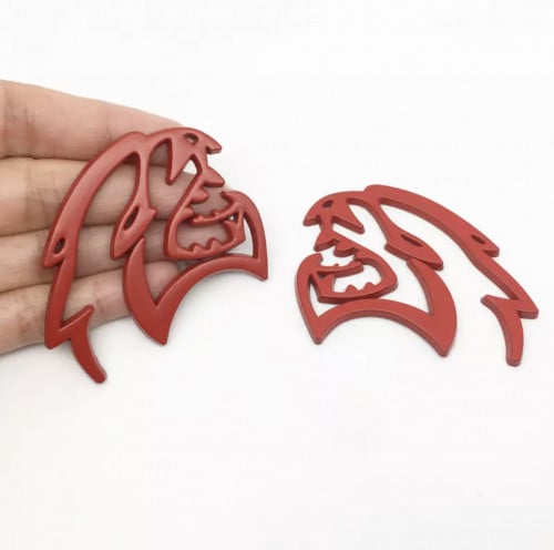 طقم حبتين علامة هلكات رفارف احمر