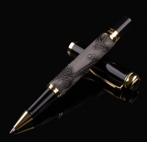 قلم للجنسين ميني بالحبر الجاف الأزرق