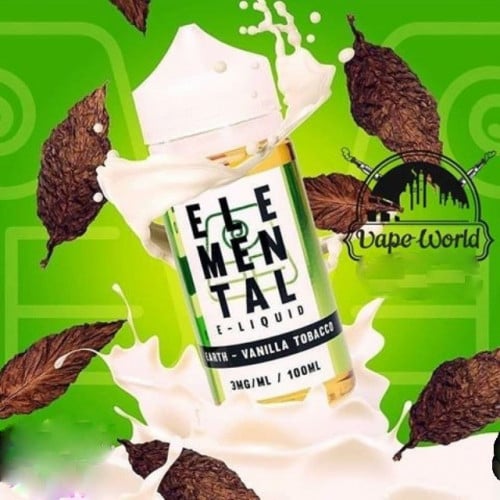 نكهة المنتال تباكو فانيلا رهيبة 60 مل Elemental Earth