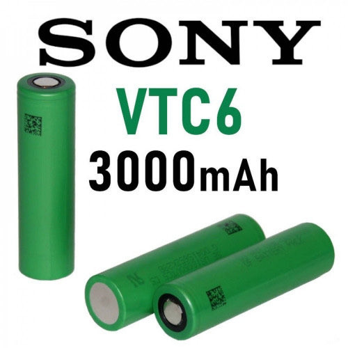 بطارية سوني (الحبه)Sony VTC6 18650 Battery 3000MH