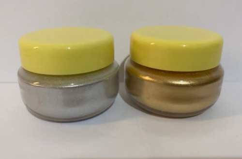 لونين ليزر صريح ذهبي وفضي