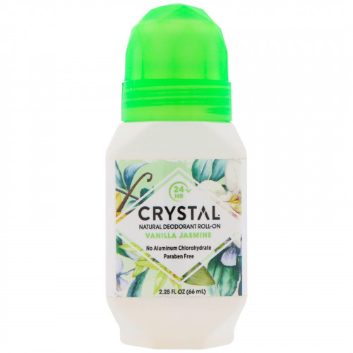 Crystal Body Deodorant, مزيل العرق الطبيعي فانيلا...