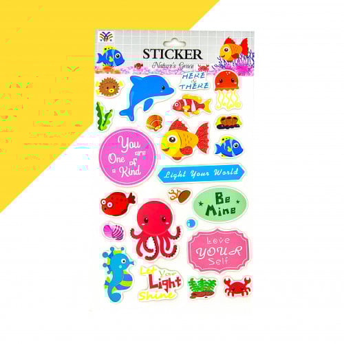 ستكرات بأشكال بحريه ولطيفه