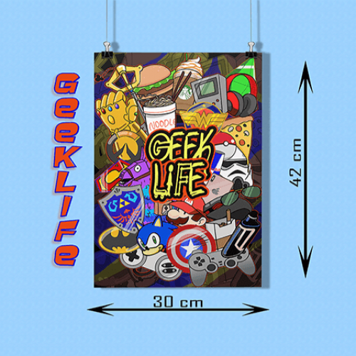 Geek Life Poster