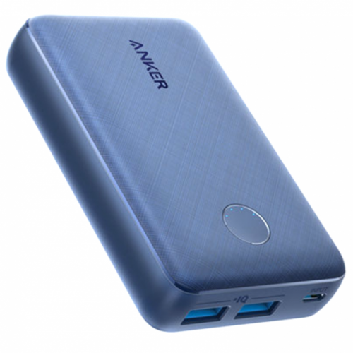 شاحن متنقل أنكر باور كور سيليكت 10000 مخرجين بتقنية IQ أزرق