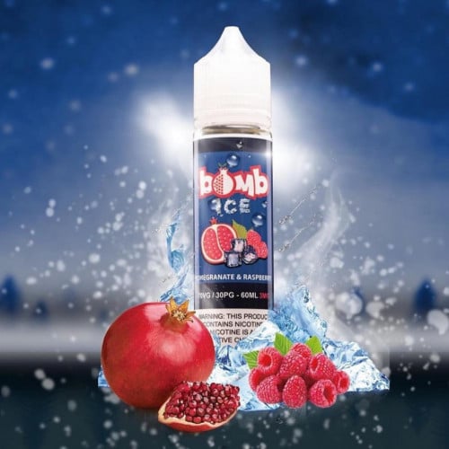 نكهة فيب بومب القنبلة رمان توت بارد Bomb ICE
