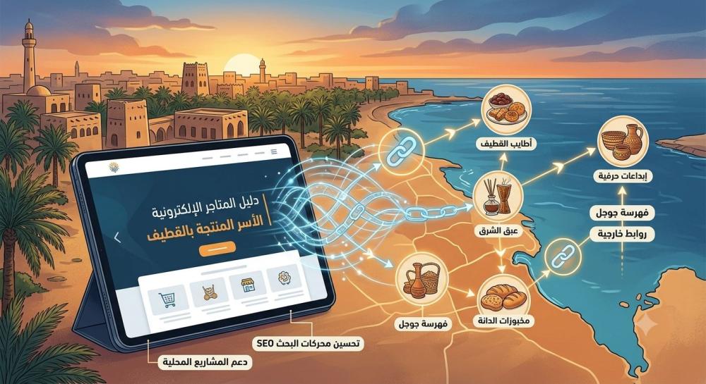 قائمة متاجر الأسر المنتجة في القطيف