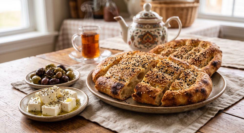 طريقة عمل الخبز الإيراني الهش واللذيذ في المنزل