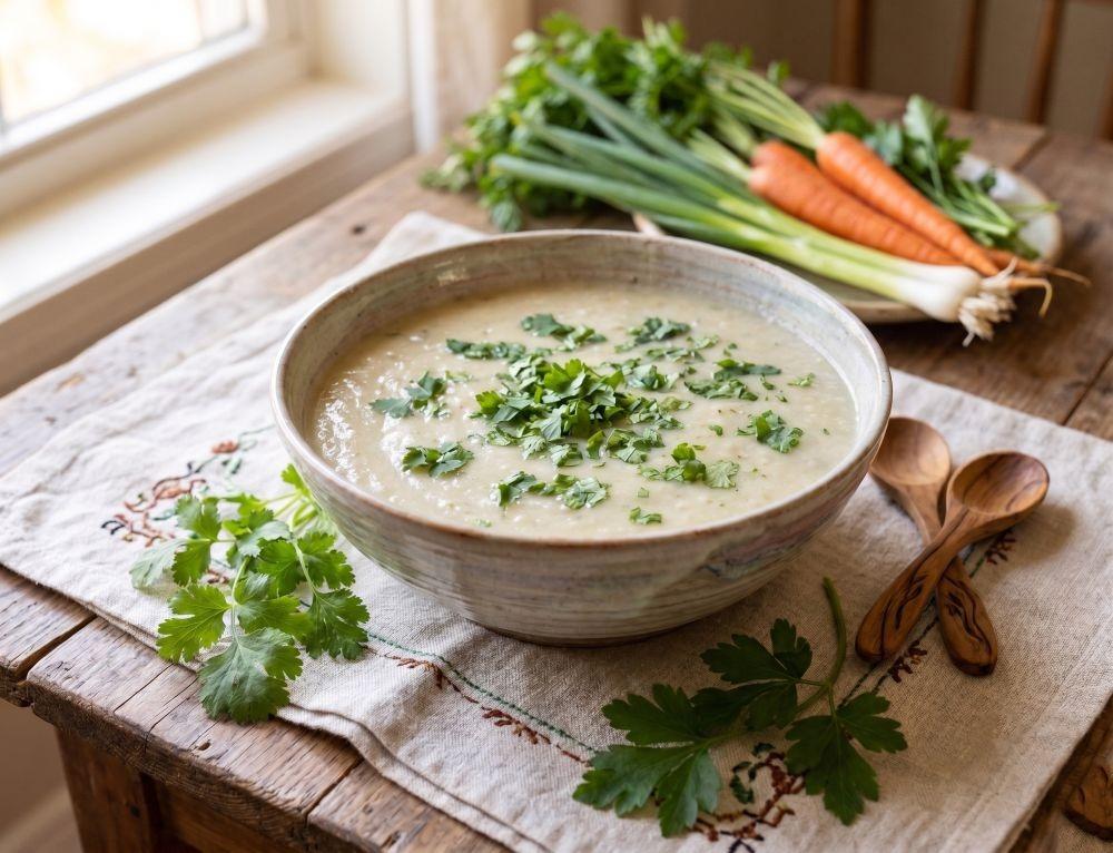 شوربة الهريس بالخضار