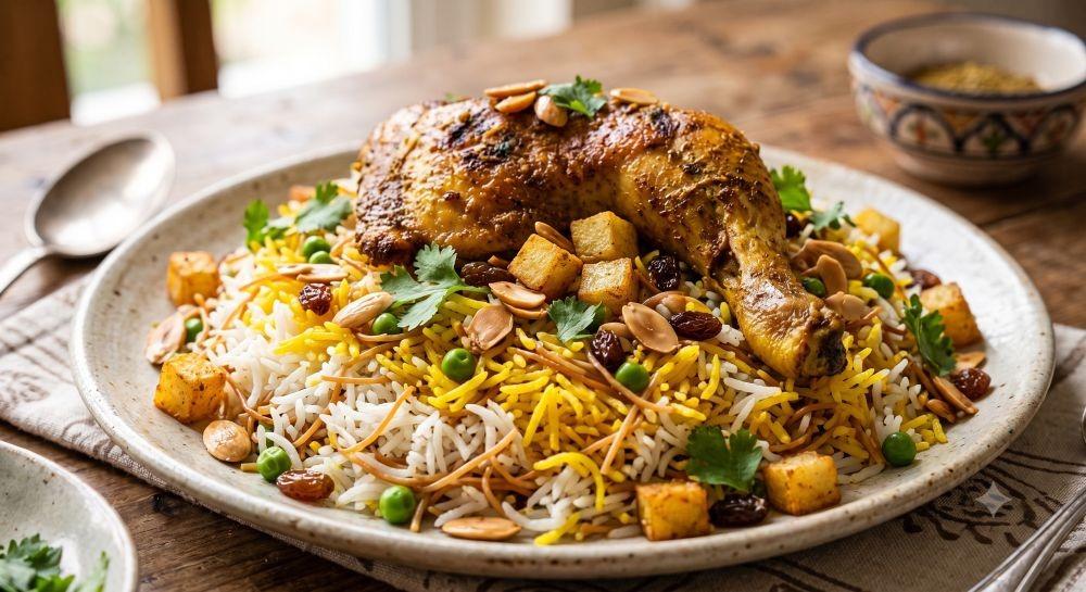 طريقة عمل الأرز بالخلطة السرية والدجاج | وصفة فاخرة ومميزة للمناسبات