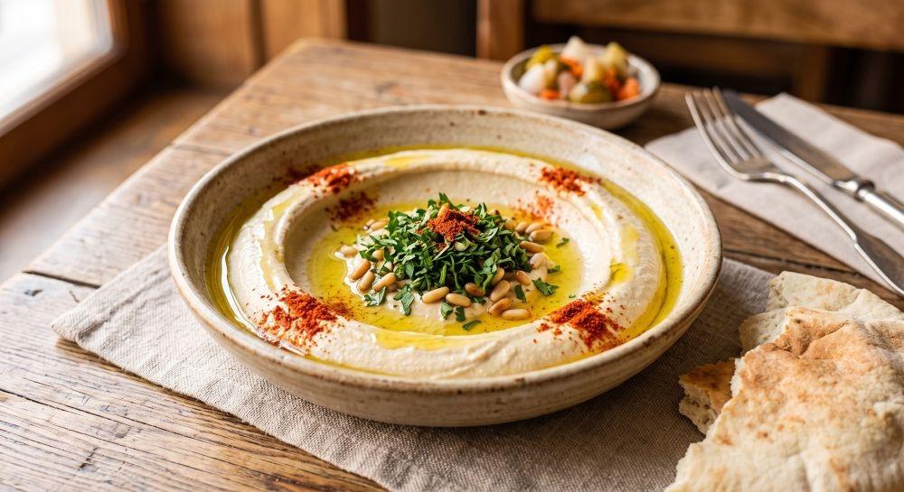 طريقة عمل الحمص بالطحينة مثل المطاعم بخطوات سهلة وسريعة