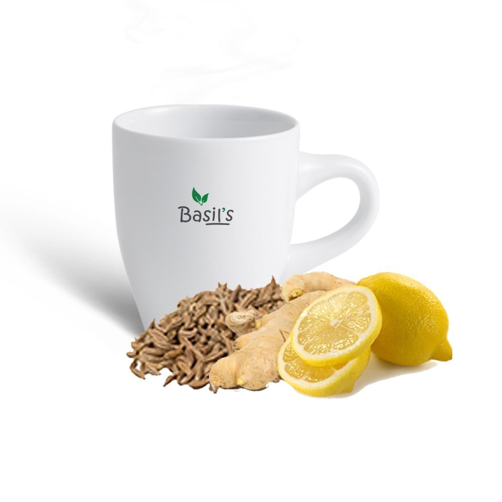 شراب الكمون بالزنجبيل مع القرفة والليمون