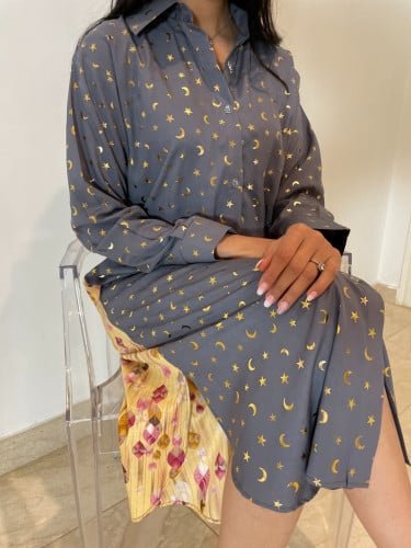 ثويب خفيف لطيف أنيق يومي بستايل رمضاني