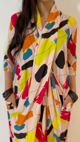 ثويب لف بخامتنا الخفيفة الباردة و بألوان منعشة