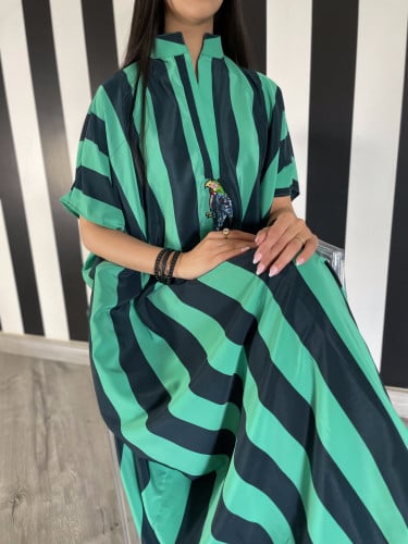 ثويب يومي مخطط بألوان رهيبة خفيف ولطيف ومميز