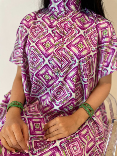 ثويب يومي ناعم أنيق بإضافة مميزة