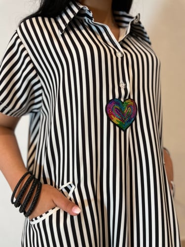 فسيتين القليب الملون ناعم انيق رقيق مريح