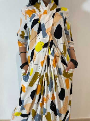 ثويب لف بخامتنا الخفيفة الباردة و بألوان منعشة