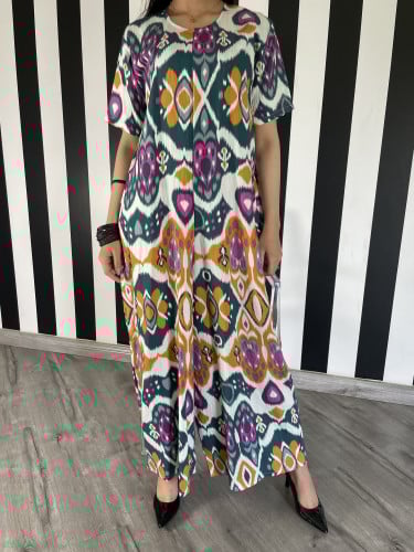 ثويب جمبسوت بجيوب مخفية ومزيج لوني جميل و الأهم  الخامة مثل النسمة