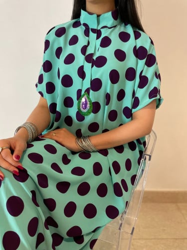 ثويب الدمعة يومي ناعم أنيق بإضافة مميزة