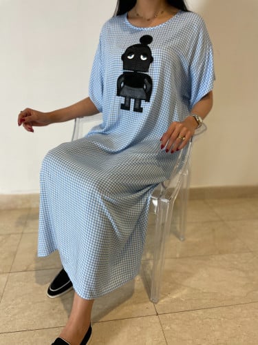 ثويب سويدة مدلعة خفيف لطيف بارد ومناسب لكل وقت بإضافة مميزة