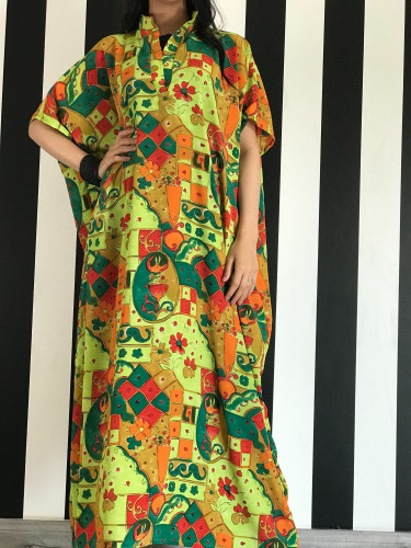 ثويب يومي بخامتنا الباردة ،بألوان مزهزهه :)