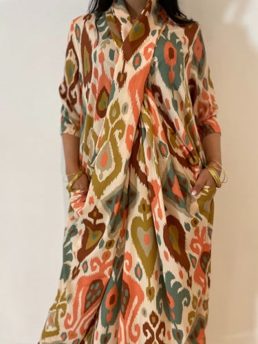 ثويب لف بخامتنا الخفيفة الباردة و بألوان راقية